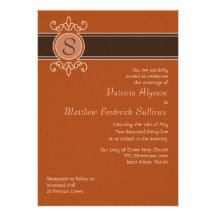 Invitación clásica del boda de la cosecha de la ca