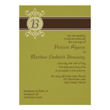 Invitación clásica del boda de la cosecha del agua