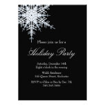 Invitación compensada de Snowy White de la celebra
