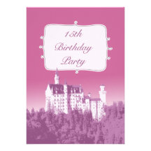 Invitación con clase de la fiesta de cumpleaños de
