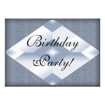 Invitación con clase de la fiesta de cumpleaños de