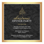 Invitación con clase de la fiesta de Navidad