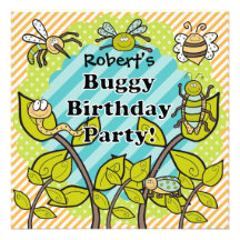 Invitación con errores de encargo del cumpleaños d