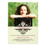Invitación contraria de la graduación de la foto d