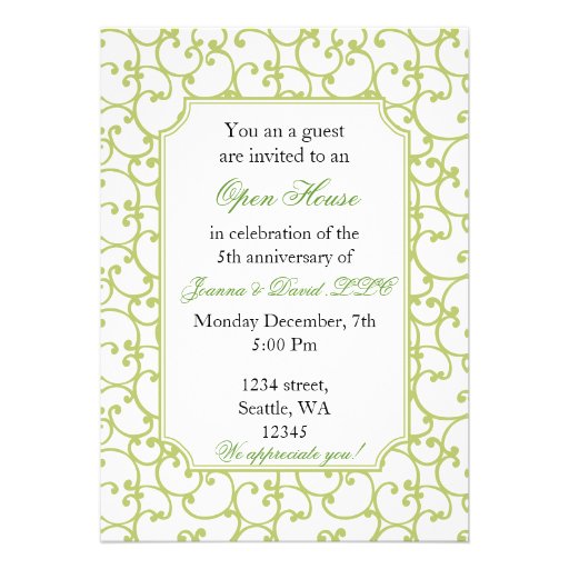 Invitación corporativa elegante del fiesta