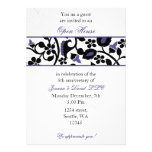 invitación corporativa elegante púrpura del fiesta invitaciones