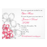 invitación corporativa rosada elegante del fiesta invitaciones