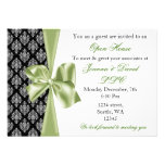 invitación corporativa verde elegante elegante