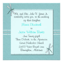 Invitación cuadrada adaptable del boda