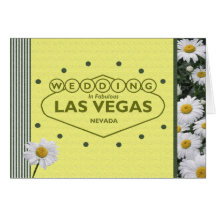 Invitación de boda de Las Vegas con las margaritas Tarjeton