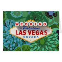 Invitación de boda de Las Vegas de la primavera Felicitaciones