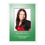 Invitación de encargo de la graduación de la foto 
