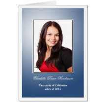 Invitación de encargo de la graduación de la foto  tarjeton