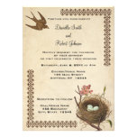 Invitación de encargo del boda de la jerarquía de 