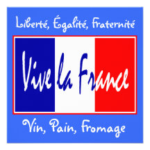 Invitación de Francia del la de Vive a un aconteci