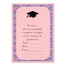 Invitacion de Graduacion Anuncios Personalizados