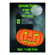 Invitación de Halloween