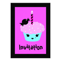 Invitación de Kawaii Emo