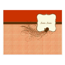 Invitación de la acción de gracias postales