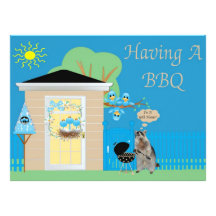 Invitación de la barbacoa