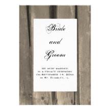 Invitación de la boda del país