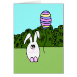 Invitación de la caza del huevo de Pascua Felicitación