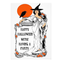 Invitación de la celebración de Halloween