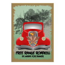 Invitación de la cena de Roadkill