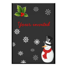 Invitación de la cena del día de fiesta