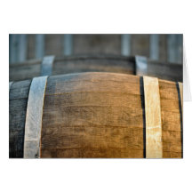 Invitación de la degustación de vinos con el barri felicitación