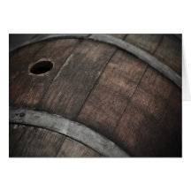 Invitación de la degustación de vinos con el barri tarjetón