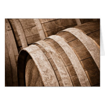 Invitación de la degustación de vinos con los barr tarjeton