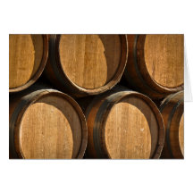 Invitación de la degustación de vinos con los barr felicitacion 