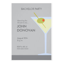 Invitación de la despedida de soltero