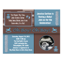 Invitación de la ducha del bebé