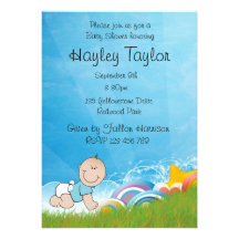 Invitación de la ducha del bebé