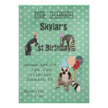 Invitación de la estrella del cumpleaños de los Le