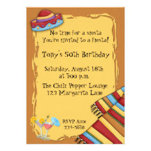 Invitación de la fiesta