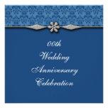 Invitación de la fiesta de aniversario del boda
