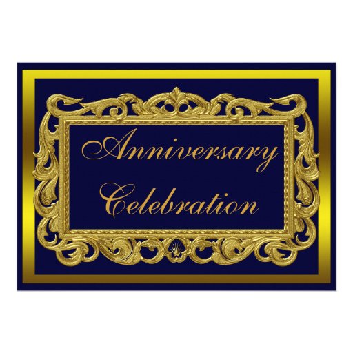 Invitación de la fiesta de aniversario del boda