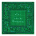 Invitación de la fiesta de aniversario del boda