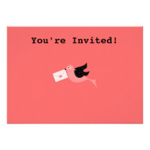 Invitación de la fiesta de bienvenida al bebé