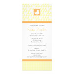 Invitación de la fiesta de bienvenida al bebé - ca