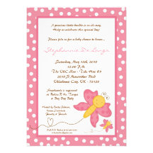 invitación de la fiesta de bienvenida al bebé de l