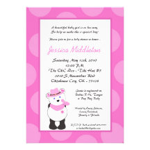 invitación de la fiesta de bienvenida al bebé de l