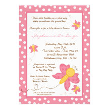 invitación de la fiesta de bienvenida al bebé de l