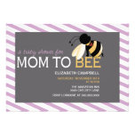 Invitación de la fiesta de bienvenida al bebé de l