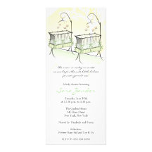 Invitación de la fiesta de bienvenida al bebé de l