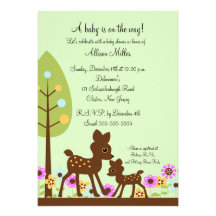 Invitación de la fiesta de bienvenida al bebé de l