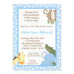 invitación de la fiesta de bienvenida al bebé de Z